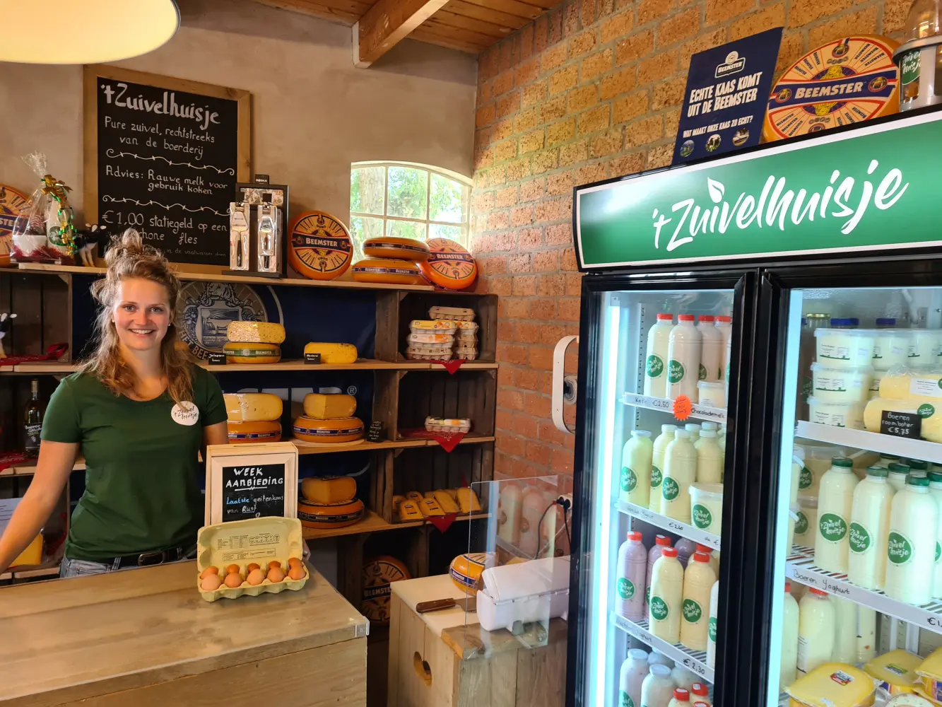 Boerderijwinkel 't Zuivelhuisje in Katwoude